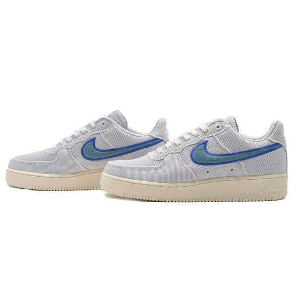 NIKE AIR FORCE 1 LOW CANVAS " PHOTON DUST / GAME ROYAL " HV1204-001