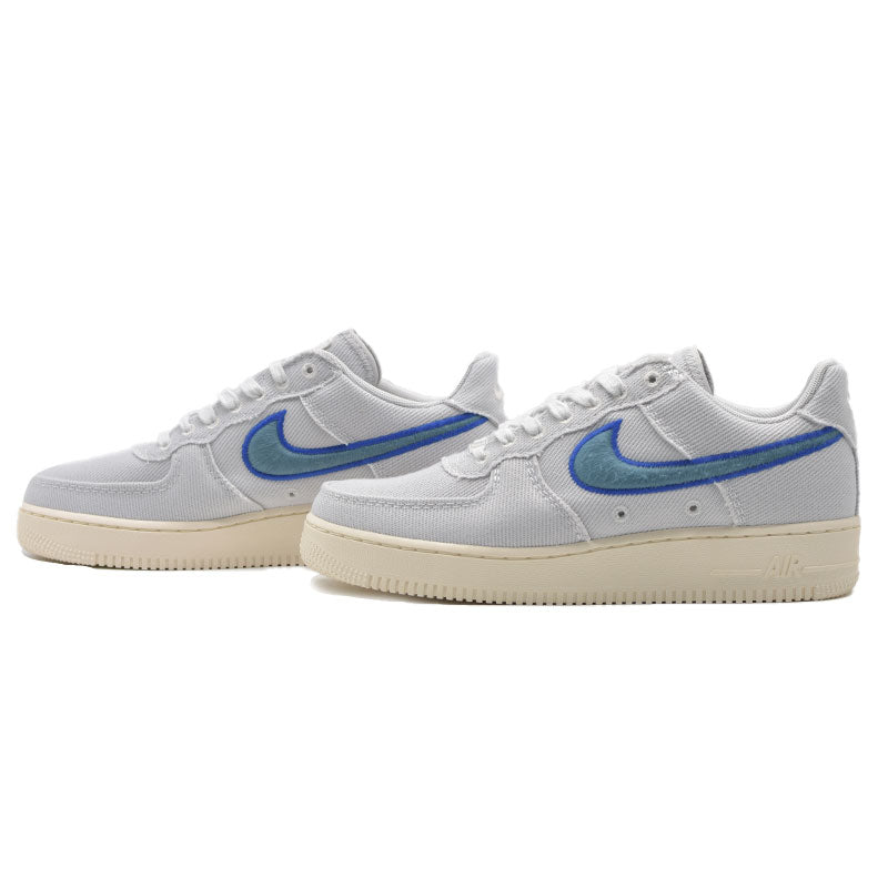 NIKE AIR FORCE 1 LOW CANVAS " PHOTON DUST / GAME ROYAL " HV1204-001