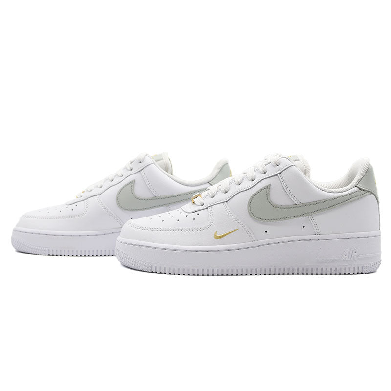 NIKE WMNS AIR FORCE 1 '07 ESSENTIAL " WHITE LIGHT SILVER " CZ0270-106