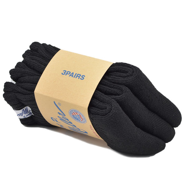 MILLER 3P CREW LENGTH SOCKS BLACK