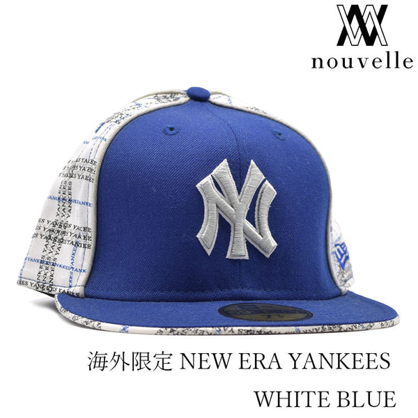 海外限定 NEW ERA YANKEES WHITE BLUE