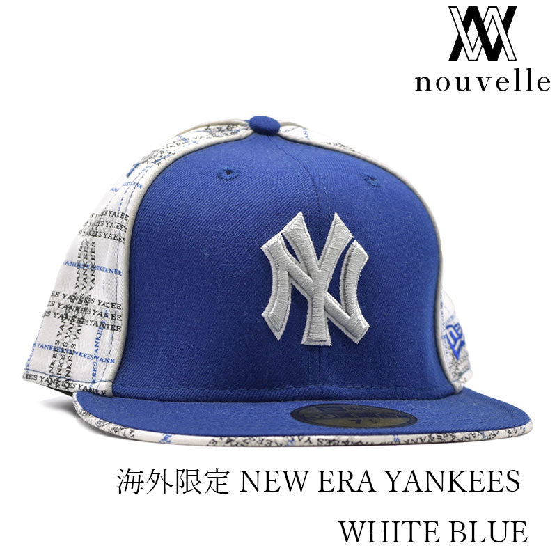 海外限定 NEW ERA YANKEES WHITE BLUE