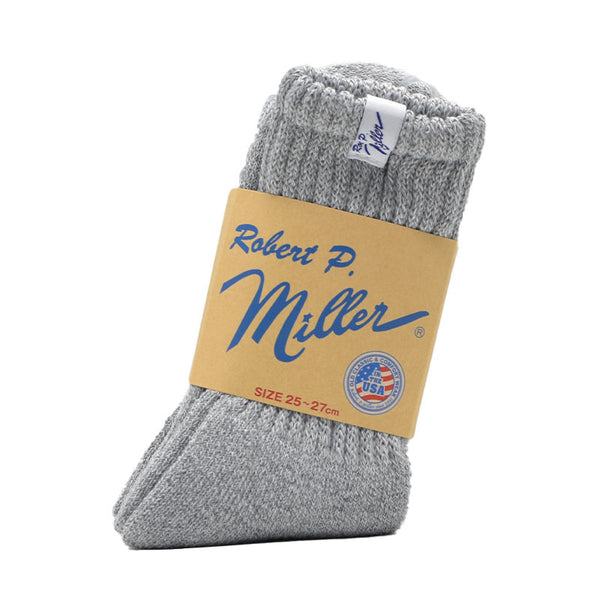 MILLER 3P CREW LENGTH SOCKS GRAY