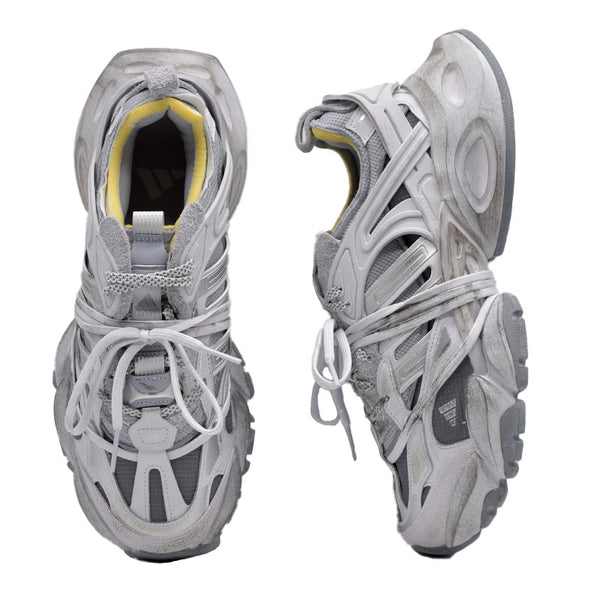 海外限定 ADIDAS XLG RUNNER DELUXE " GREY / SILVER METALLIC " JR9633