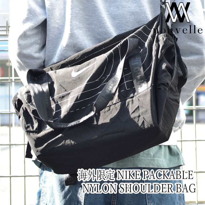 海外限定 NIKE PACKABLE NYLON SHOULDER BAG – nouvelle