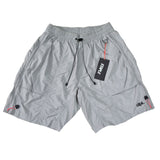 STAPLE CARLTON NYLON ZIP SHORT GRAY