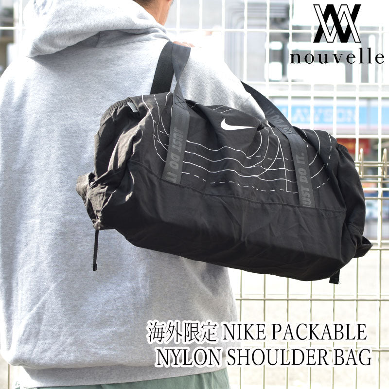 海外限定 NIKE PACKABLE NYLON SHOULDER BAG – nouvelle