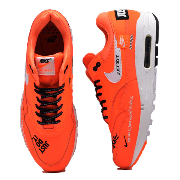 NIKE WOMEN'S AIR MAX 1 LX " JUST DO IT ORANGE " 917691-800