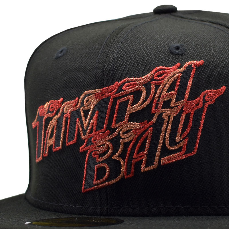 海外限定 NEW ERA 59FIFTY ” TAMPA BAY RAYS BLACK ”