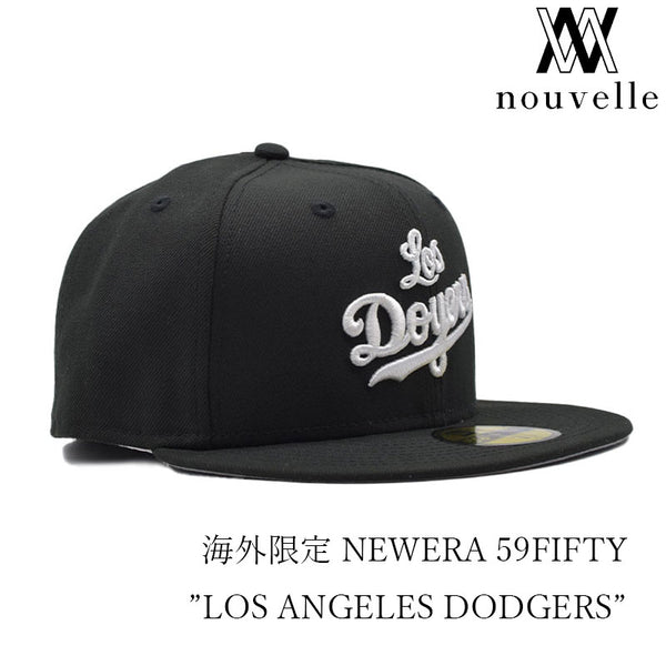 海外限定 NEW ERA 59FIFTY ” LOS ANGELES DODGERS BLACK ”