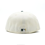 海外限定 NEW ERA LOS ANGELES DODGERS 50TH ANNIVERSARY CHROME GOLD TWO TONE EDITION 59FIFTY FITTED GORRA