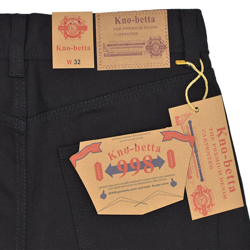 KNO-BETTA DENIM SHORTS デニム ショーツ ブラックデニム