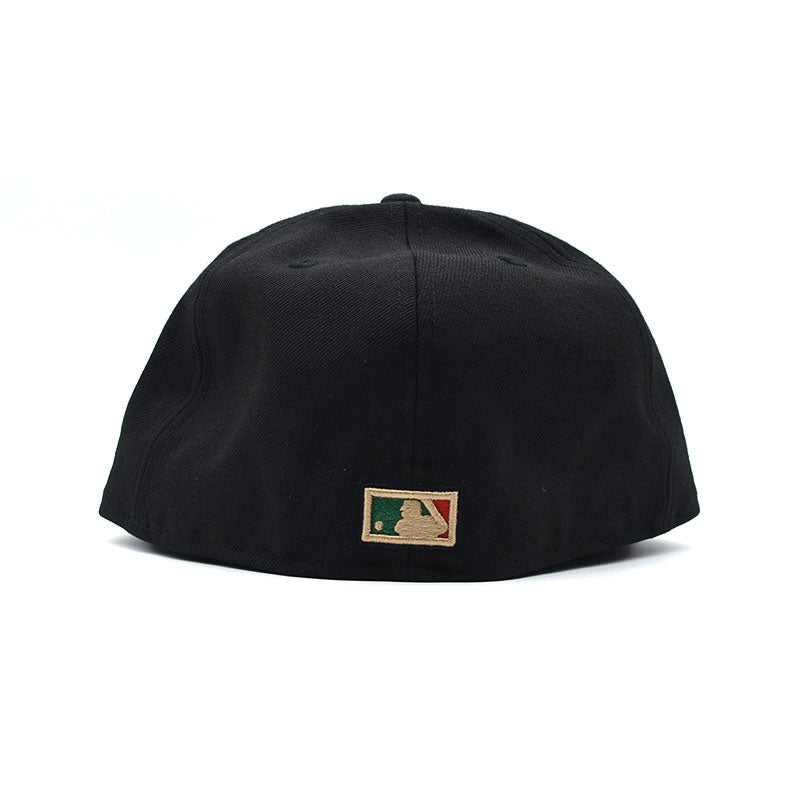 海外限定 NEW ERA ANAHEIM ANGELS BLACK AND RED PRIME EDITION 59FIFTY FITTED CAP