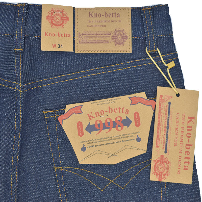 KNO-BETTA DENIM SHORTS デニム ショーツ インディゴ