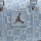 海外限定 JORDAN MINI DUFFLE BAG RIGHT DENIM IZ8440-412