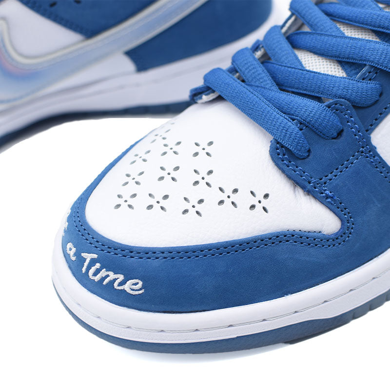 海外限定 BORN X RAISED × NIKE SB DUNK LOW “ WHITE NAVY ” FN7819-400