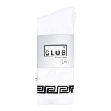 PRO CLUB PC LINK CREW SOCKS WHITE / BLACK