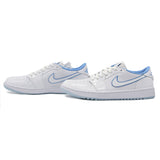 NIKE AIR JORDAN 1 LOW GOLF " WHITE / BLUE TINT / LEGEND BLUE " DD9315-118