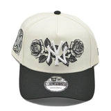 海外限定 NEW ERA 59FIFTY YANKEES BLACK WHITE