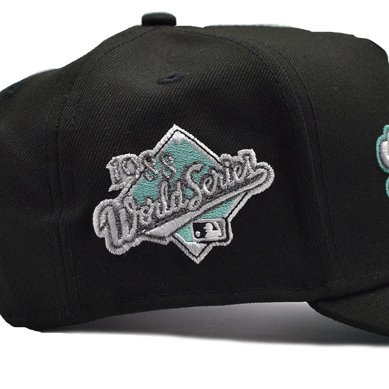 海外限定 NEW ERA 9FORTY ” LOS ANGELES DODGERS BLACK WHITE
