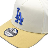 海外限定 NEW ERA 9FORTY LOS ANGELES DODGERS WHITE BROWN
