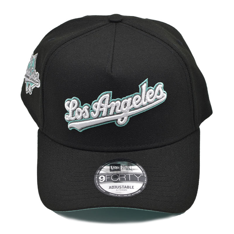 海外限定 NEW ERA 9FORTY ” LOS ANGELES DODGERS BLACK WHITE