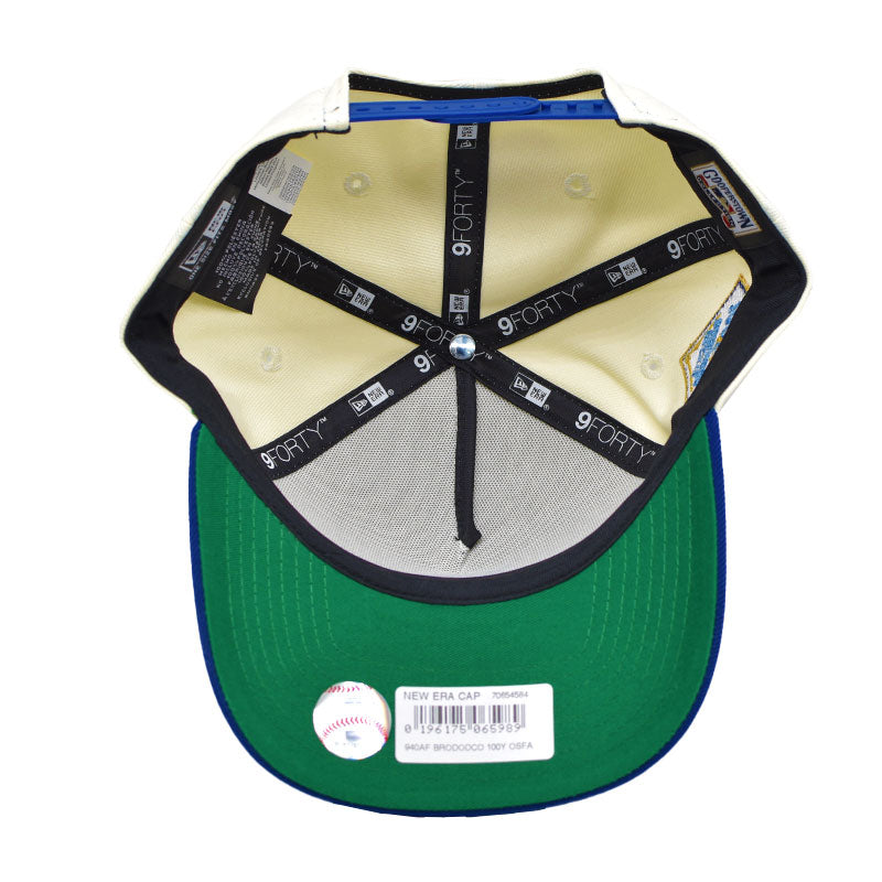 海外限定 NEW ERA 9FORTY ” BROOKLYN DODGERS WHITE / BLUE JACKIE ROBINSON "