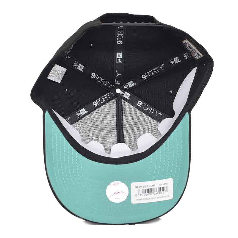 海外限定 NEW ERA 9FORTY ” LOS ANGELES DODGERS BLACK WHITE