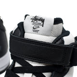 Stussy x NIKE AIR FORCE 1 MID "BLACK WHITE” DJ7840-002