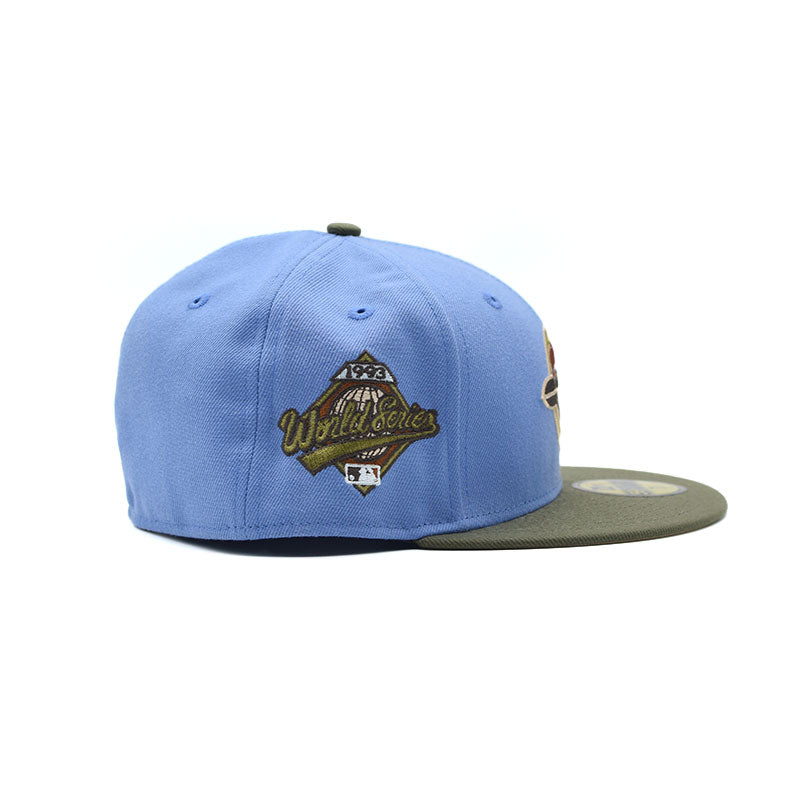 海外限定 NEW ERA TORONTO BLUE JAYS GREAT OUTDOORS 1992 WORLD SERIES PATCH HAT CLUB EXCLUSIVE 59FIFTY FITTED HAT