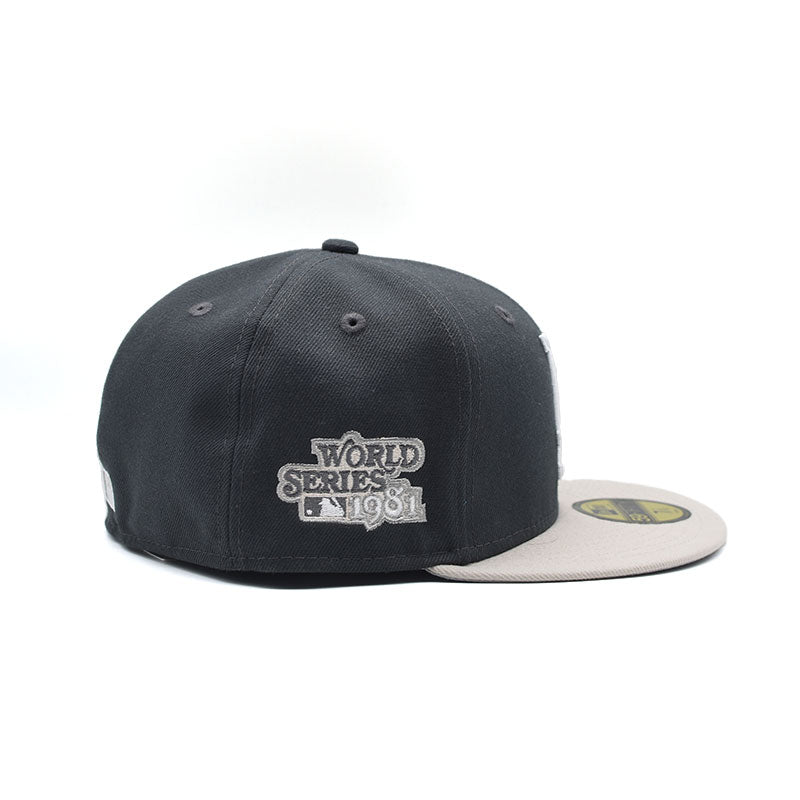 海外限定 NEW ERA LOS ANGELES DODGERS PAVEMENT FITTED WORLD SERIES 1981