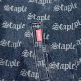 STAPLE BOWERY DENIM JACKET DARK BLUE