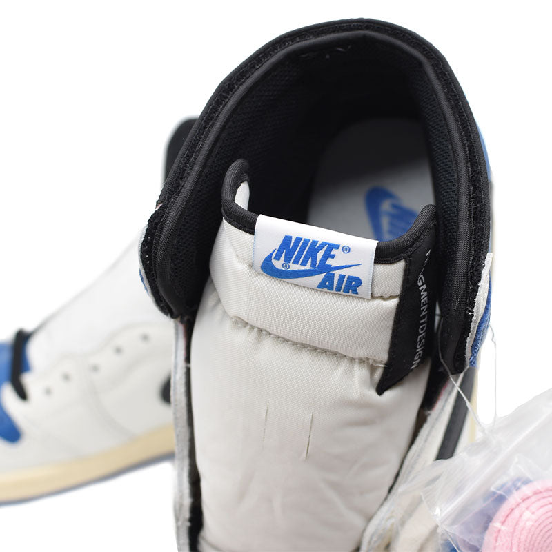 TRAVIS SCOTT × FRAGMENT × NIKE AIR JORDAN 1 HIGH " MILITARY BLUE " DH3227-105