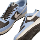 海外限定 NIKE AIR FORCE 1 LOW ' 07 LX " MINERAL GREY / POWDER WHITE / HYDROGEN BLUE " IV4089-011