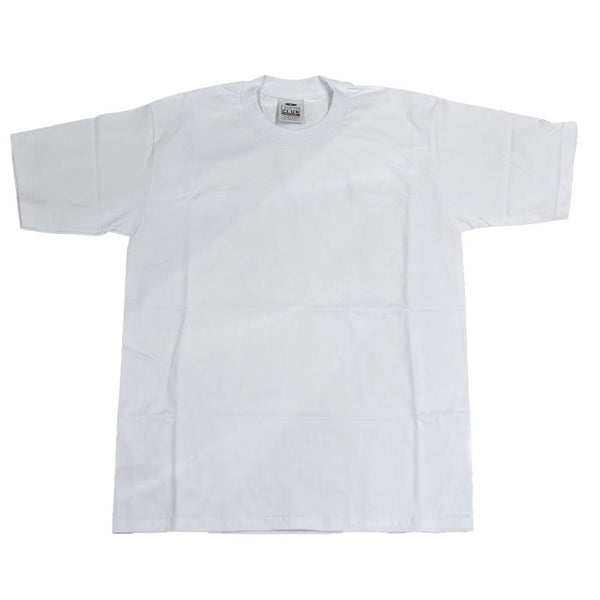 PRO CLUB HEAVYWEIGHT CREW NECK S/S TEE WHITE　