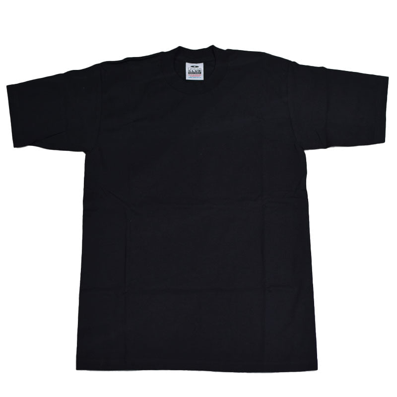 PRO CLUB HEAVYWEIGHT CREW NECK S/S TEE BLACK