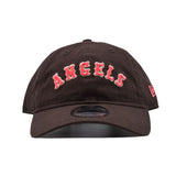 海外限定 NEW ERA 9TWENTY ” LOS ANGELES ANGELS DARK BROWN "