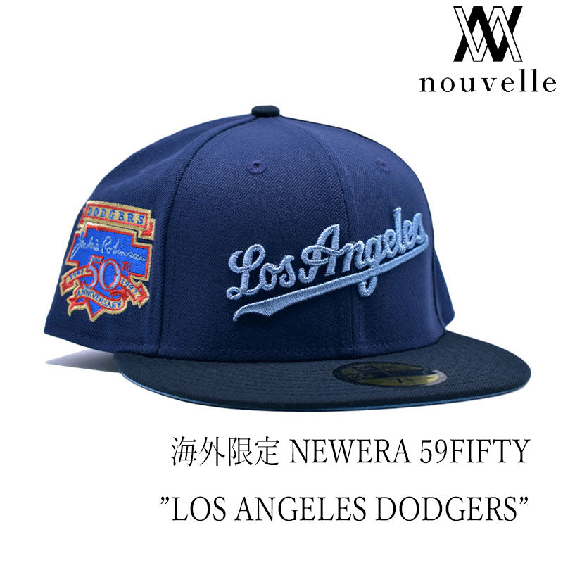 海外限定 NEW ERA 59FIFTY ” LOS ANGELES DODGERS NAVY ”