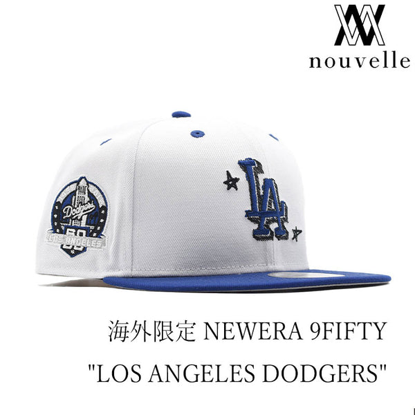 海外限定 NEW ERA 9FIFTY ”Los Angeles Dodgers WHITE BLUE ”