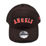 海外限定 NEW ERA 9TWENTY ” LOS ANGELES ANGELS DARK BROWN "