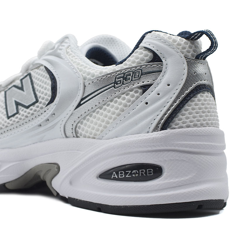 -WOMEN'S- NEW BALANCE MR530SG "METALLIC WHITE"