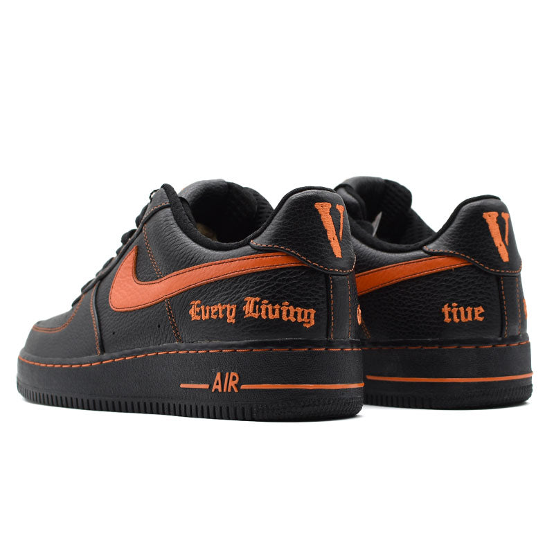 VLONE × NIKE AIR FORCE 1 LOW BLACK/ORANGE AA5360-001