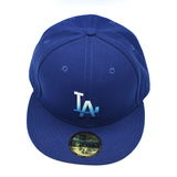 海外限定 NEW ERA 59FIFTY GRADIENT LOS ANGELES DODGERS BEIGE UNDER VISOR