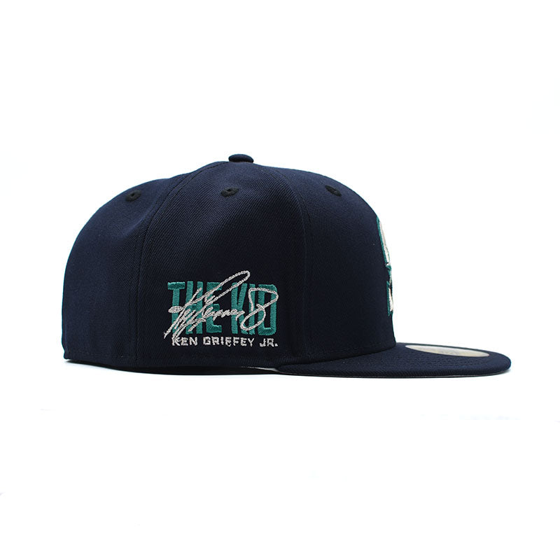 海外限定 NEW ERA SEATTLE MARINERS KEN GRIFFEY JR. NAVY EDITION 59FIFTY