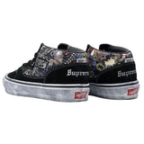 SUPREME × MIKE KELLEY × VANS HALF CAB " BLACK " (26SS WEEK8) VN00112HBLU
