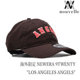 海外限定 NEW ERA 9TWENTY ” LOS ANGELES ANGELS DARK BROWN "