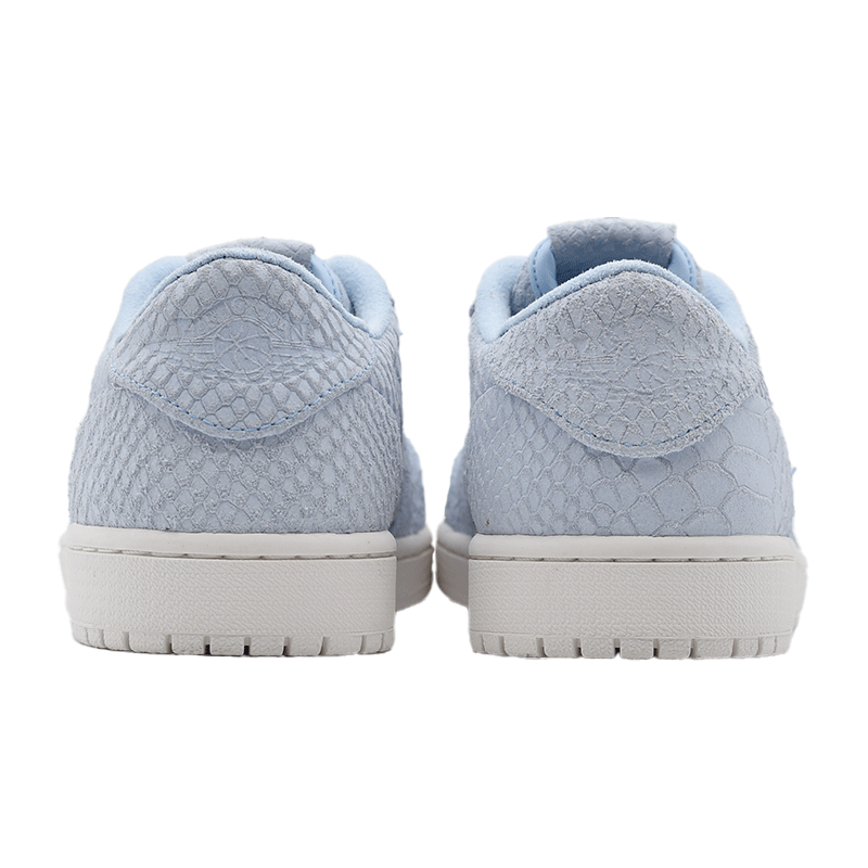 海外限定 NIKE AIR JORDAN 1 LOW PREMIUM “ SWOOSH LESS ” ICE BLUE 872782-441