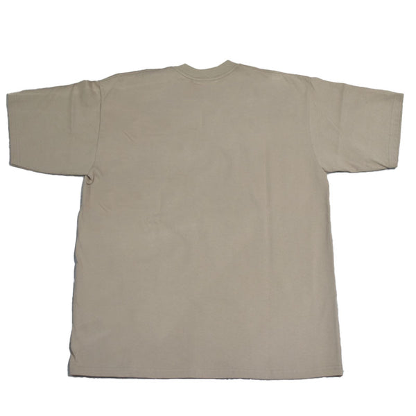 PRO CLUB HEAVYWEIGHT CREW NECK S/S TEE KHAKI