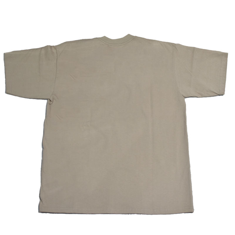 PRO CLUB HEAVYWEIGHT CREW NECK S/S TEE KHAKI
