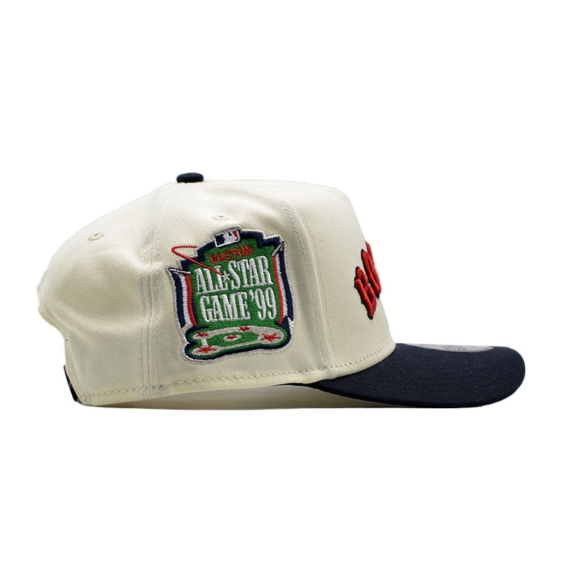 海外限定 NEW ERA 9FORTY ” BOSTON REDSOX WHITE BLACK ”